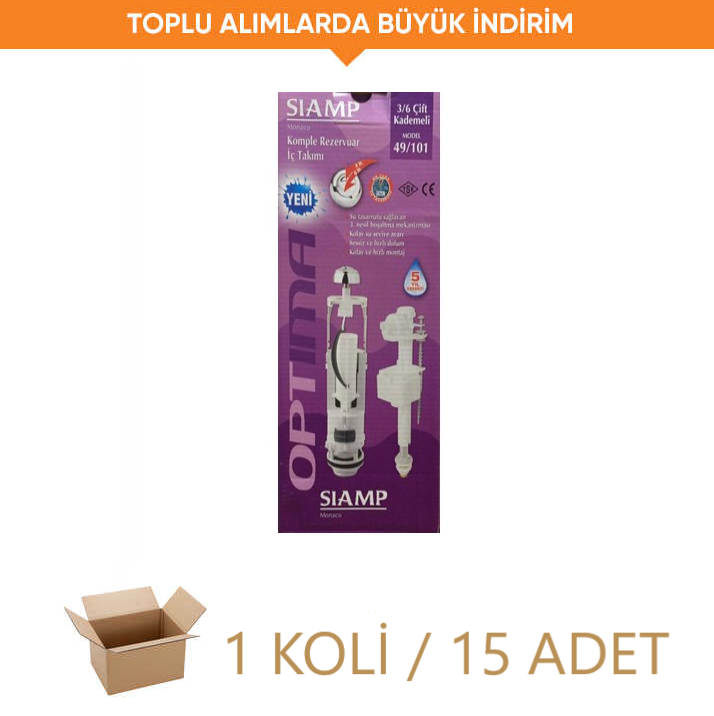 Siamp 49/101 Optima Çift Kademeli İç Takım