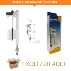 SİAMP 93/A HANDY FLATÖR 3/8 '' ALTTAN GİRİŞ