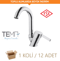 TEMA TULİP LAVABO EVYE BATARYASI 61092