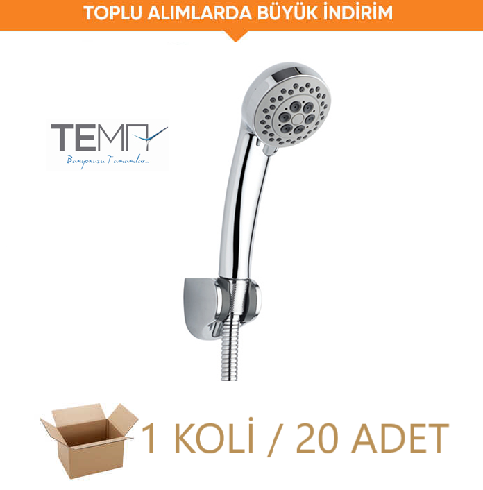 TEMA ECON ASKILI DUŞ SETİ 3 FONKSİYONLU 52040