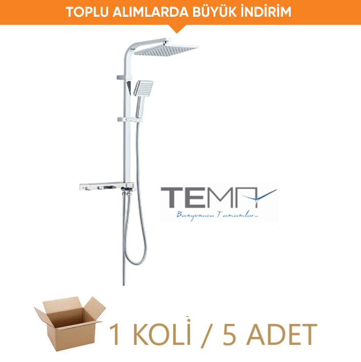 Tema Yeni Hill Tetra Kolonlu Duş Seti 53136