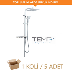 Tema Yeni Hill Tetra Kolonlu Duş Seti 53136